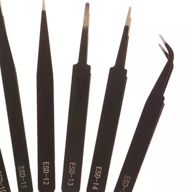 Model Kit Tweezers - Precyzyjny zestaw antystatycznych pęset ESD -