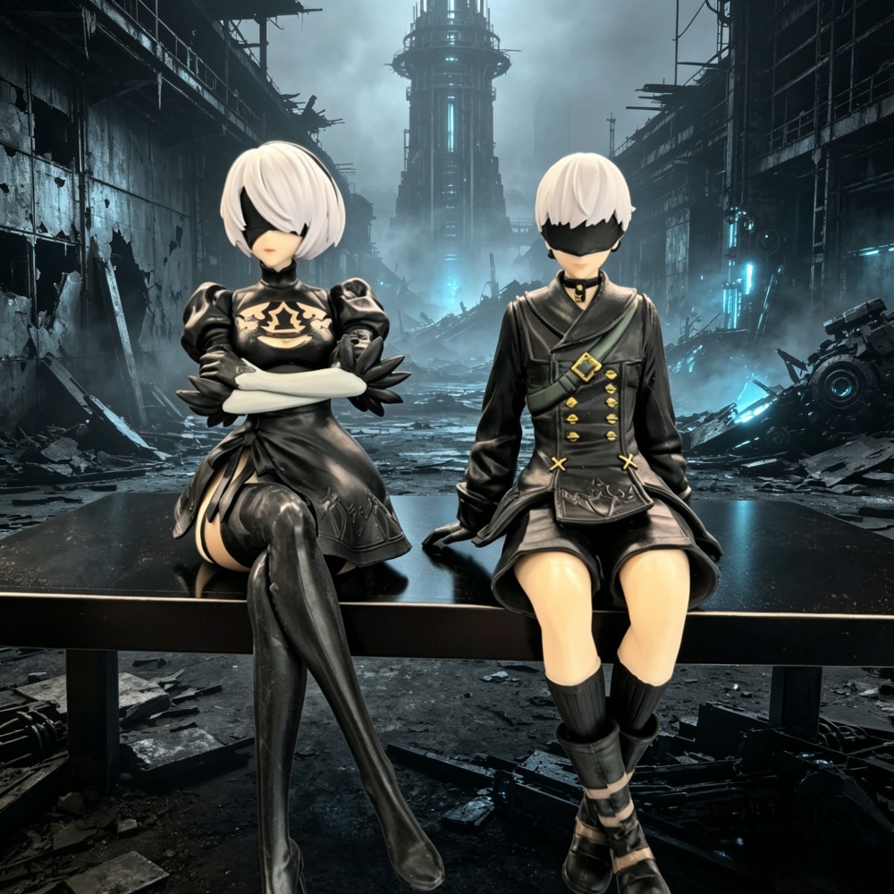 Model Kit Nier Automata - Figurka anime z serii Hot 18CM