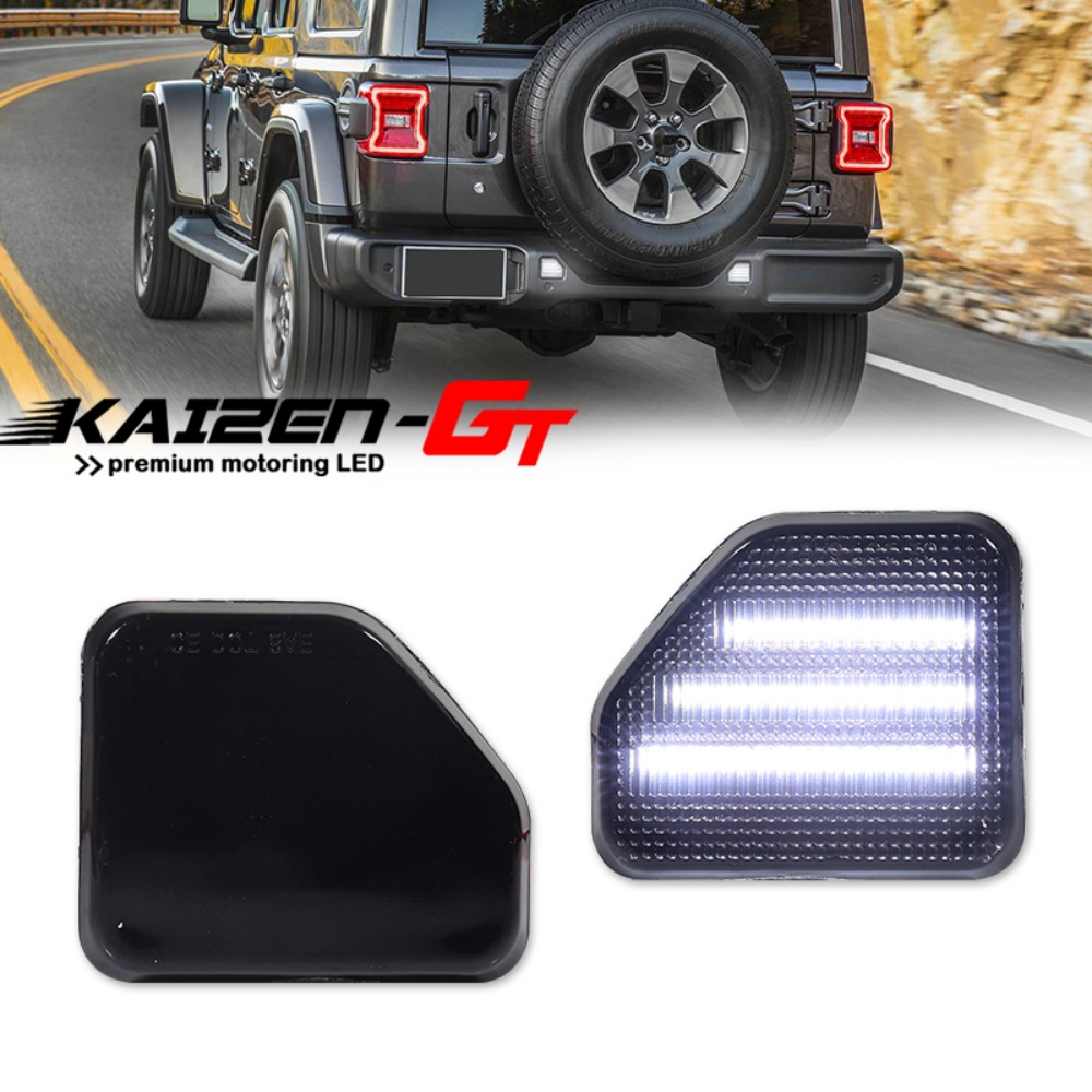 Model Kit Jeep - Białe światła LED odblaskowe do tylnego