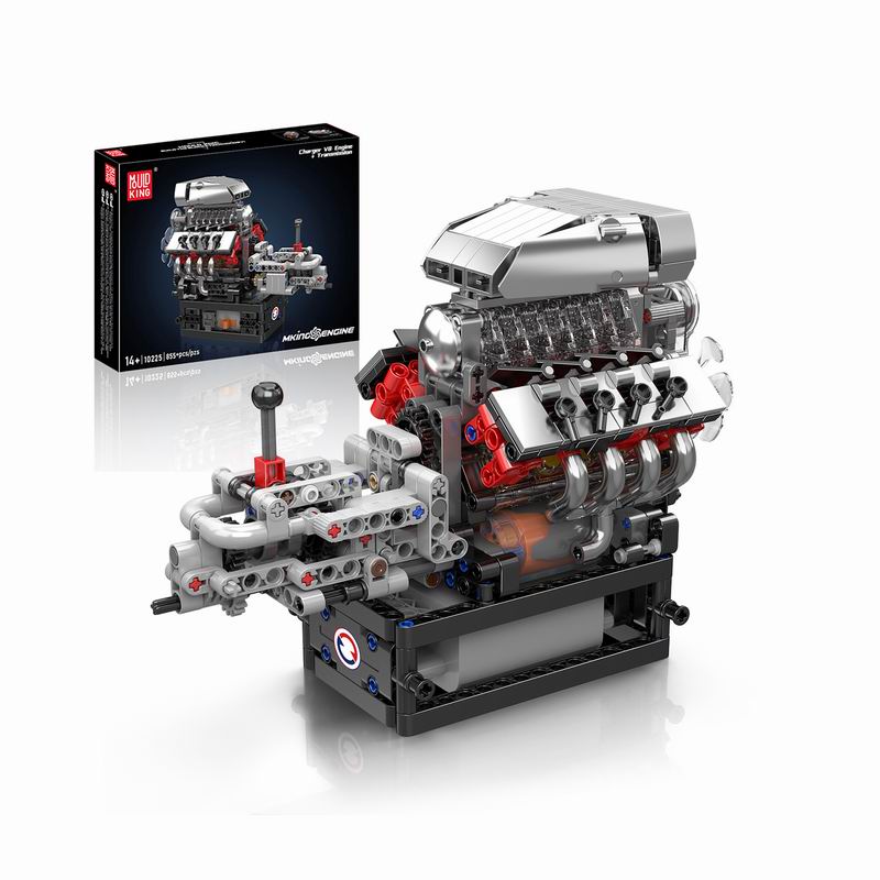 Model Kit V8 Engine - Model samochodu z silnikiem V8 o