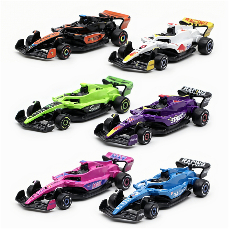 Model Kit F1 - Zestaw 6 modeli samochodów wyścigowych F1