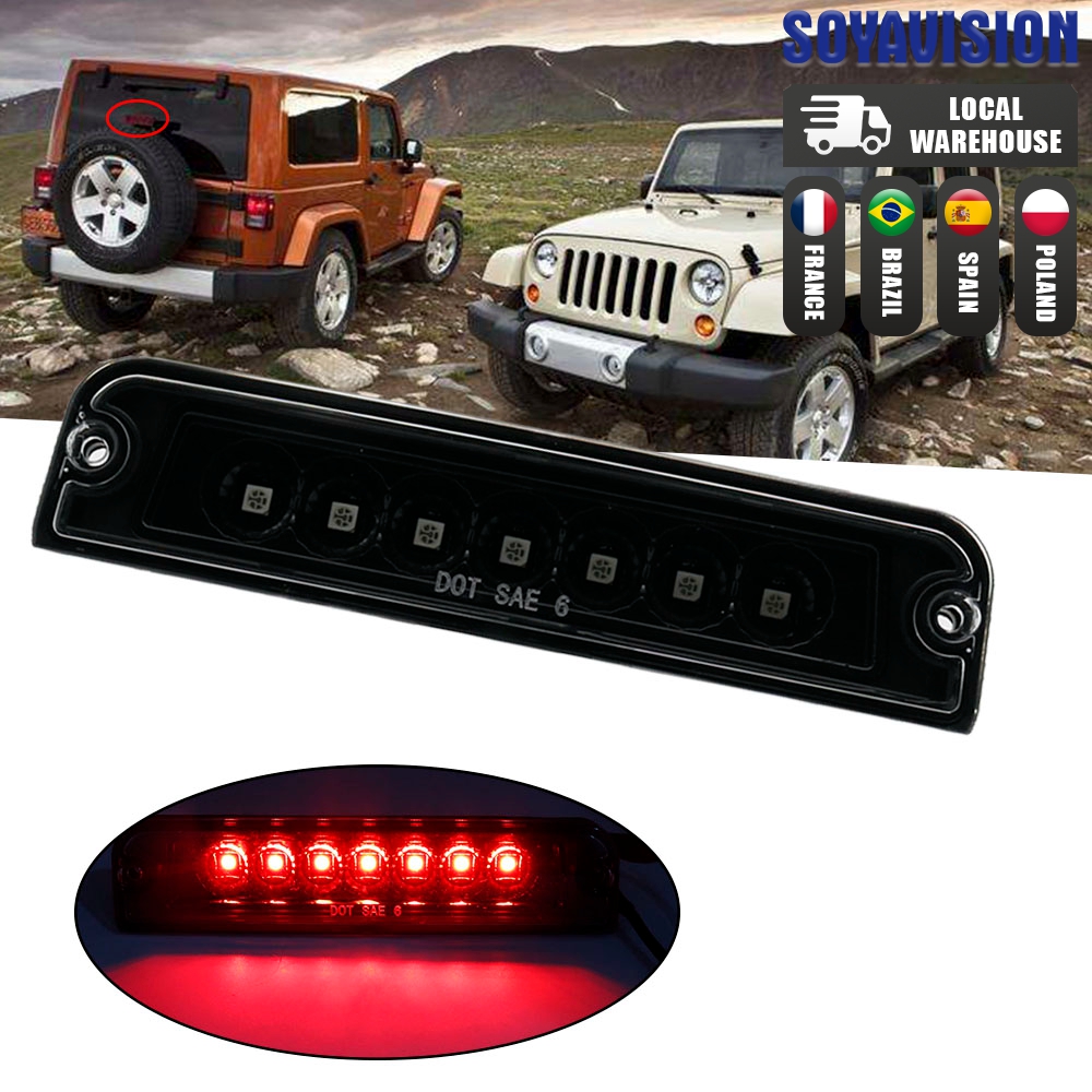 Model Kit Jeep - Wysokie automatyczne światło tylne LED Tylne