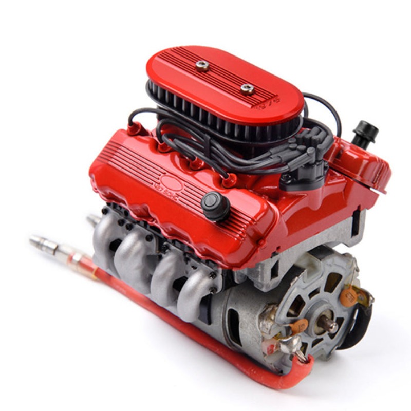 Model Kit V8 Engine - Zestaw osłony wentylatora chłodnicy silnika GRC