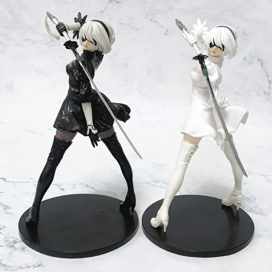 Model Kit Nier Automata - Figurka anime Hot 18CM Yorha 2B