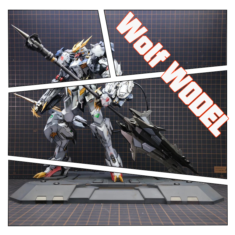 Model Kit Gundam Barbatos - 【DOSTĘPNY】Wolf Technology Wolf King Alloy Skeleton