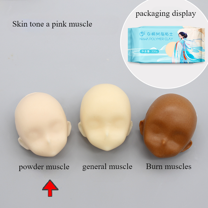 Model Kit For Beginners - 200g profesjonalny zestaw gliny do modelowania
