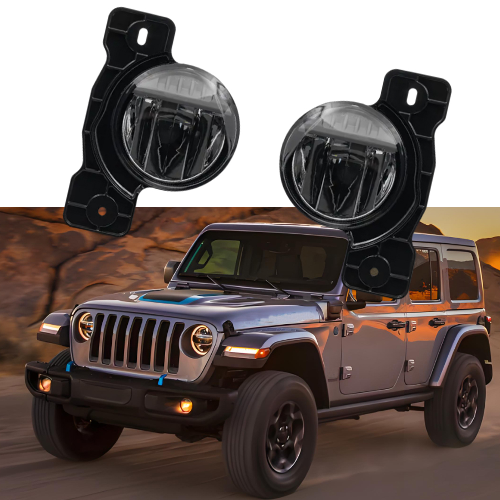 Model Kit Jeep - 2 szt. LED-owych świateł przeciwmgielnych do