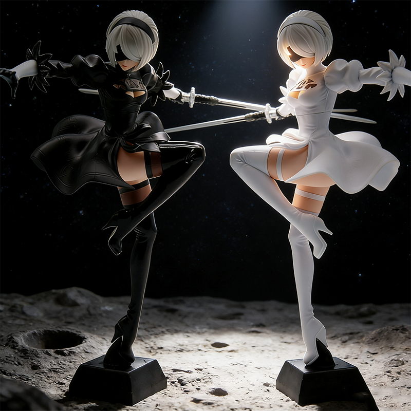 Model Kit Nier Automata - Nr 2 Typ B Czarno-Biała Wersja