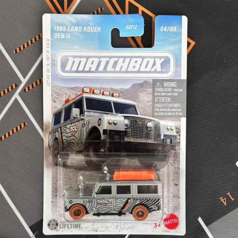 Model Kit Jeep - Zestaw modeli samochodów MATCHBOX, odlewane, skala