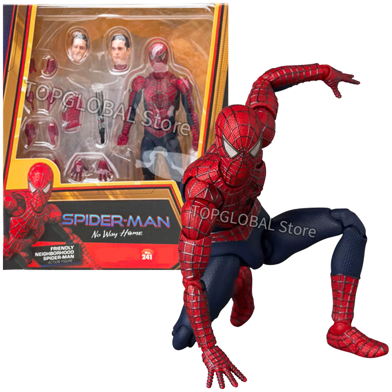 Model Kit Spiderman - Nowa figurka akcji Mafex 241 Tobey