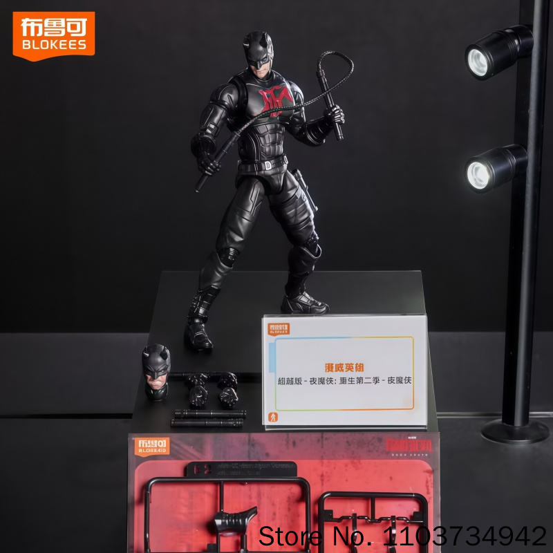 Model Kit Spiderman - Blokees Daredevil Anti-Venom Spider-Man Figurka Akcji
