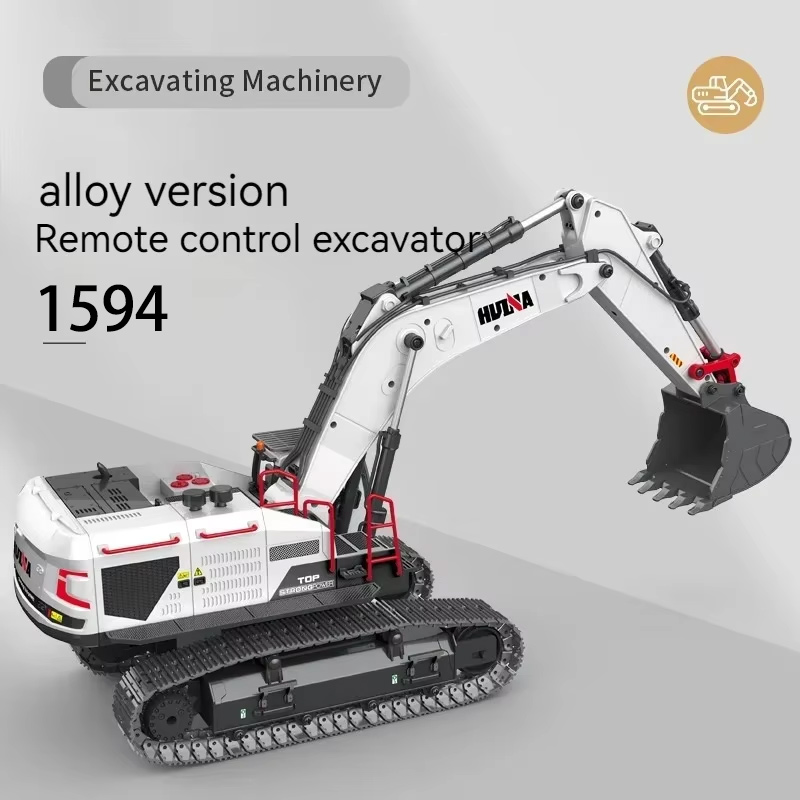 Model Kit Excavator - Huiner 1594 1/14 2.4GHz RC Symulacyjna