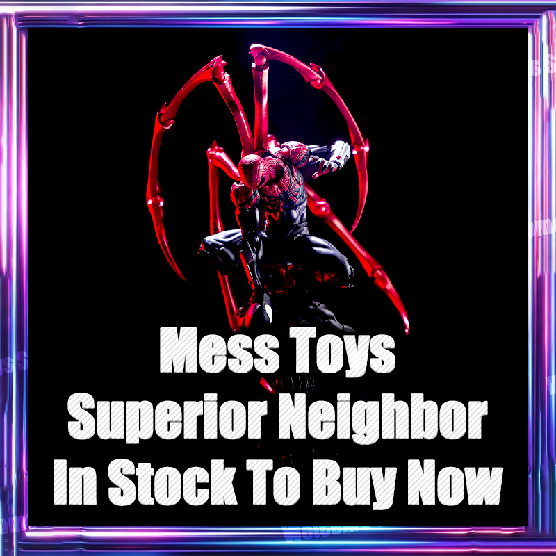 Model Kit Spiderman - Figurki Spider-Mana Superior, Spider-Man Ultimate, Messtoys,