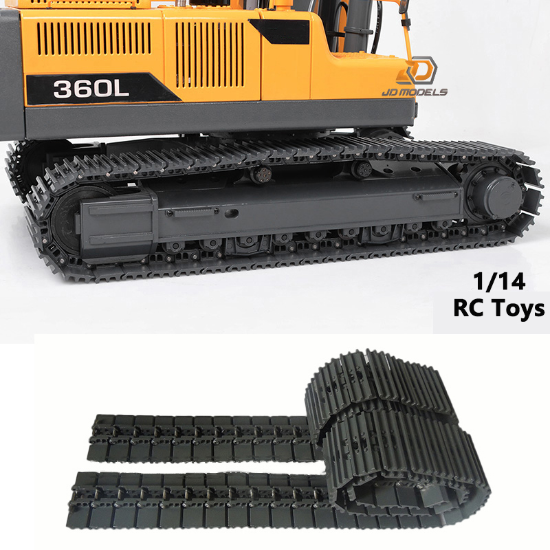 Model Kit Excavator - Zestaw metalowych gąsienic JDM-1A do symulacji