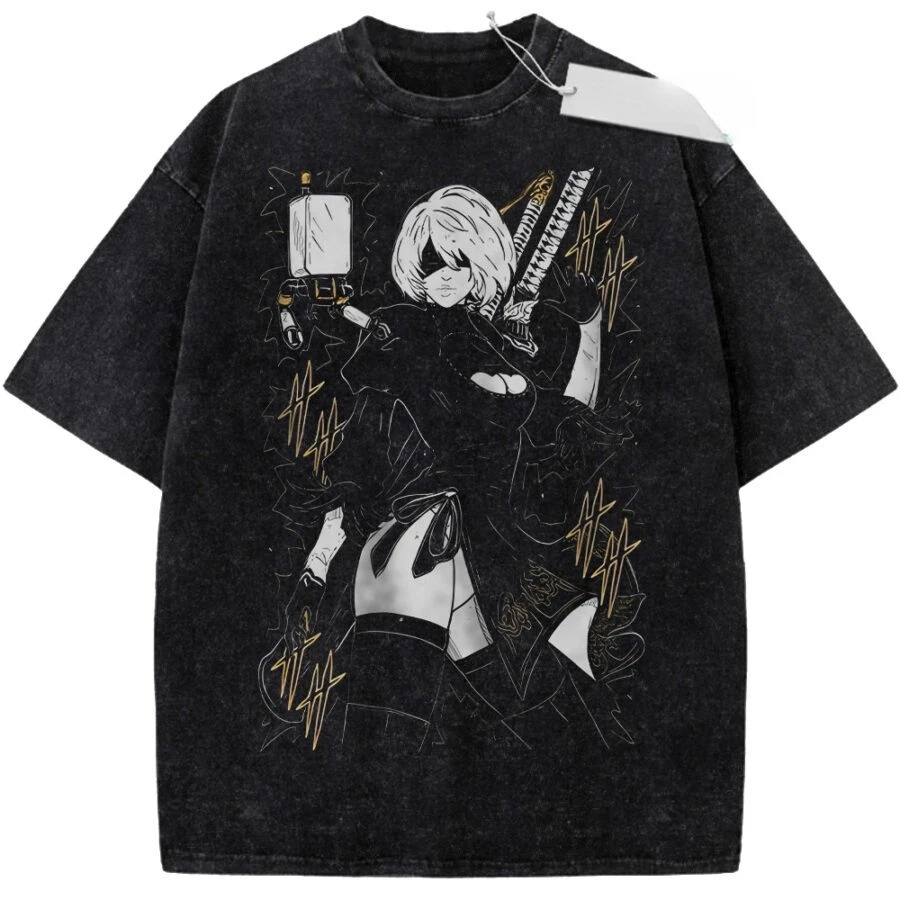 Koszulka NieR Automata 2B YoRH – Model Kit Nier Automata recenzja i cena