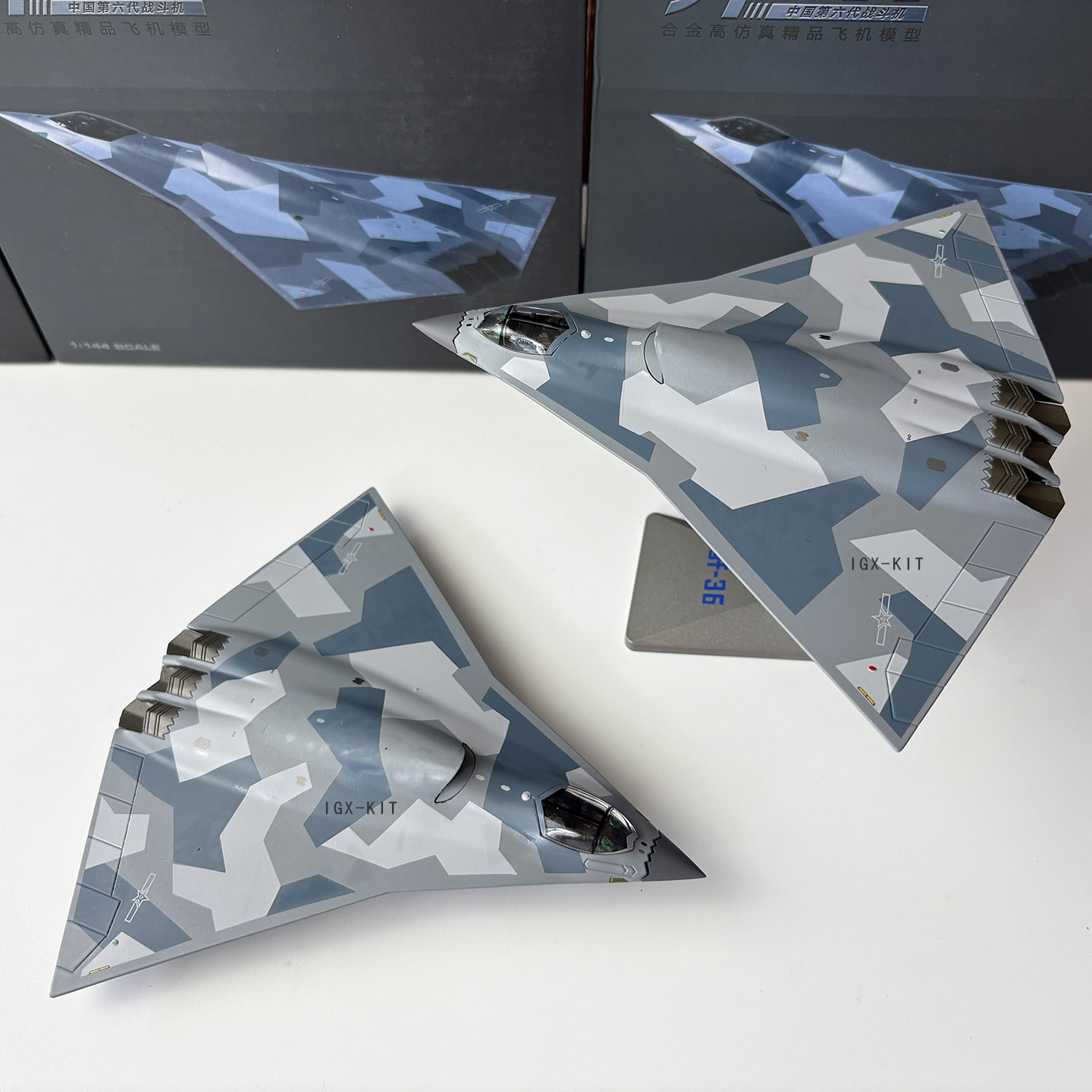 1/144 J-36 Chiński Samolot 6.  – Model Kit Planes recenzja i cena