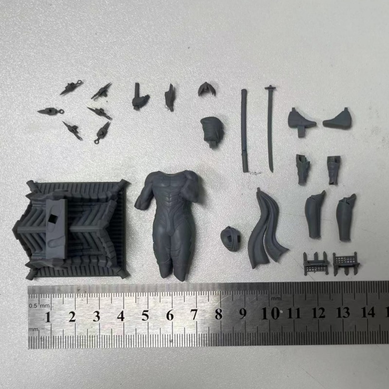 1/24 miniaturowa czarna szata  – Model Kit Ninja recenzja i cena