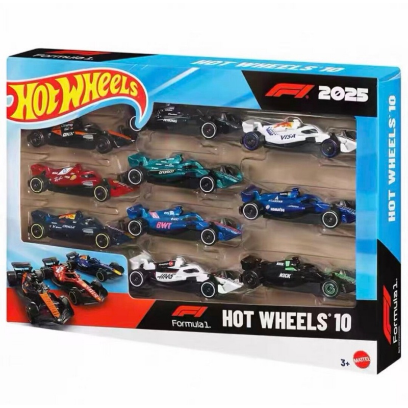 Zestaw 10 samochodzików Hot Wh – Model Kit F1 recenzja i cena