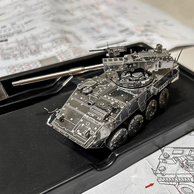 Puzzle 3D Metalowe Pojazdy Opa – Model Kit Armored Core recenzja i cena