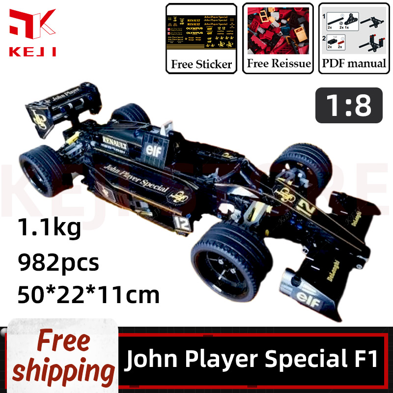 KEJI MOC-70614 John Player spe – Model Kit F1 recenzja i cena