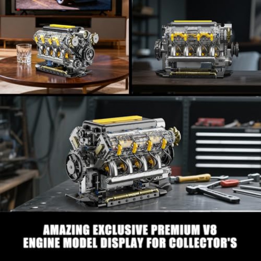 Zestaw modelu silnika V8, któr – Model Kit V8 Engine recenzja i cena
