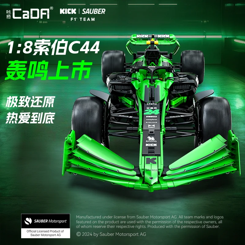 Cada 1:8 MOC Sauber F1 Team C4 – Model Kit F1 recenzja i cena