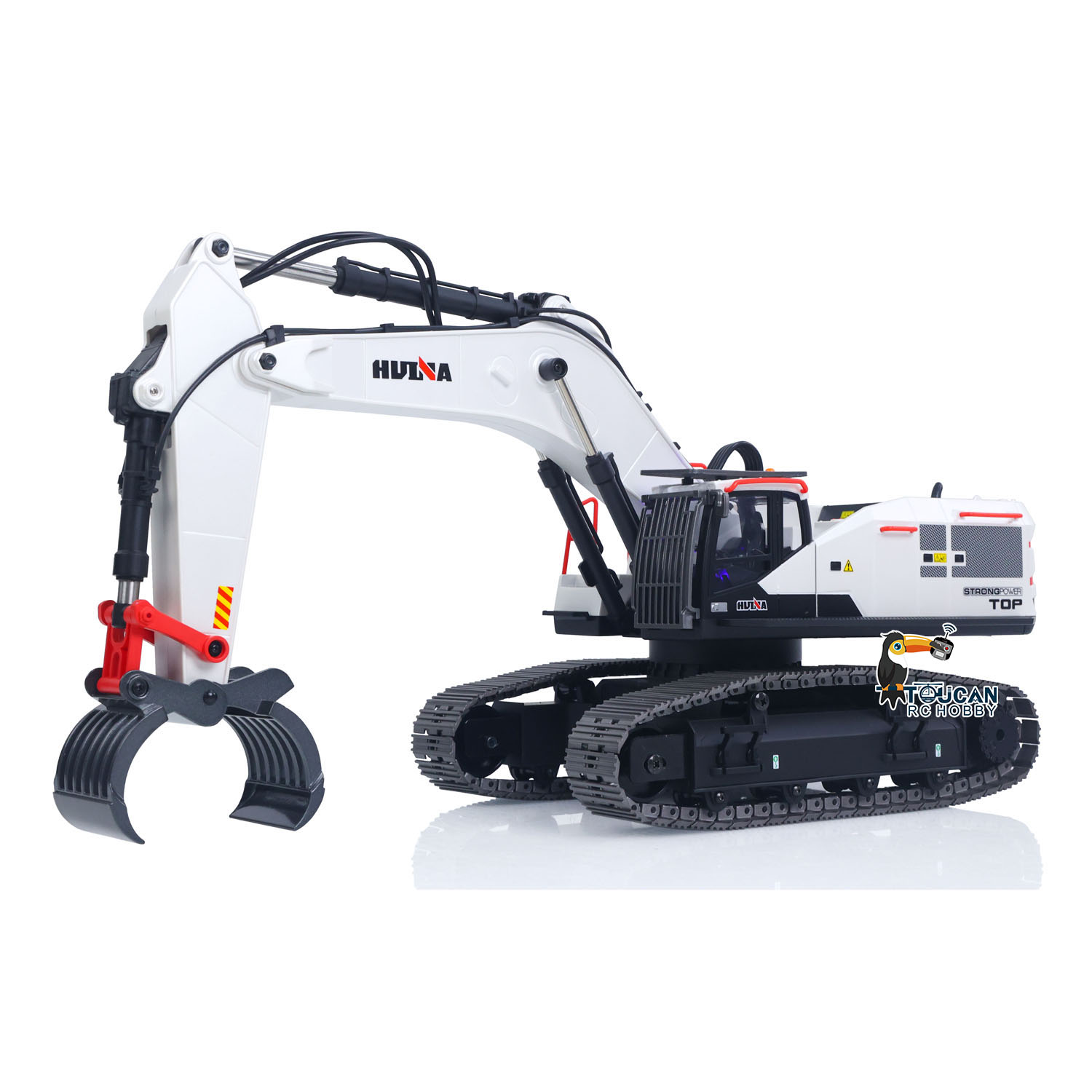 Koparka RC 1/14 HUINA Metalowy – Model Kit Excavator recenzja i cena