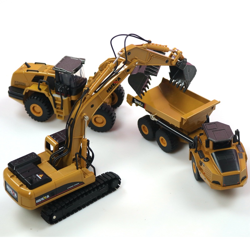 HUINA 1:50 Wywrotka Koparka Ła – Model Kit Excavator recenzja i cena