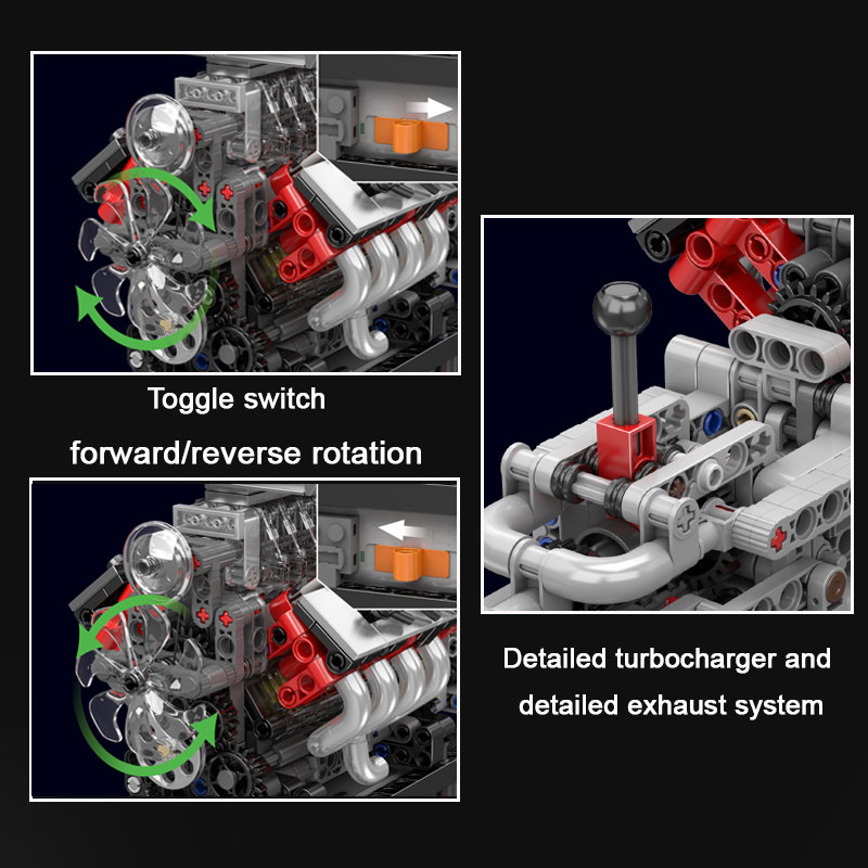 Model samochodu z silnikiem V8 – Model Kit V8 Engine recenzja i cena
