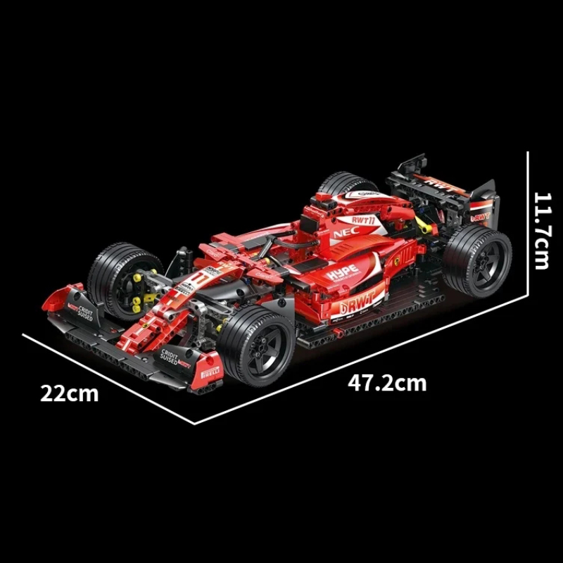 1280 szt. High-Tech samochody  – Model Kit F1 recenzja i cena
