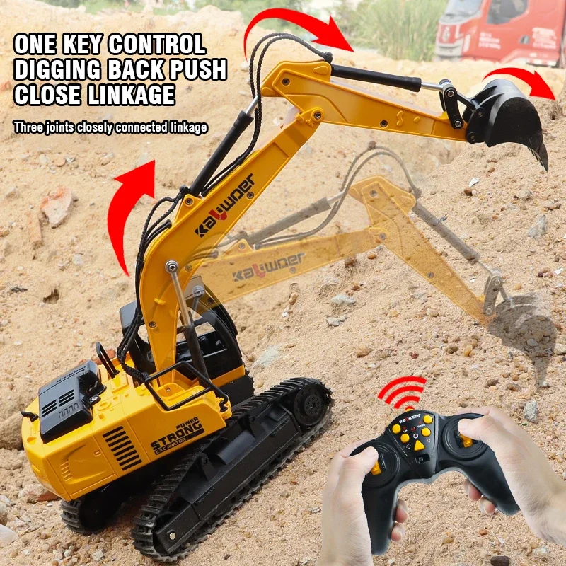 Huina Rc Excavator 1/24 9Ch Zd – Model Kit Excavator recenzja i cena
