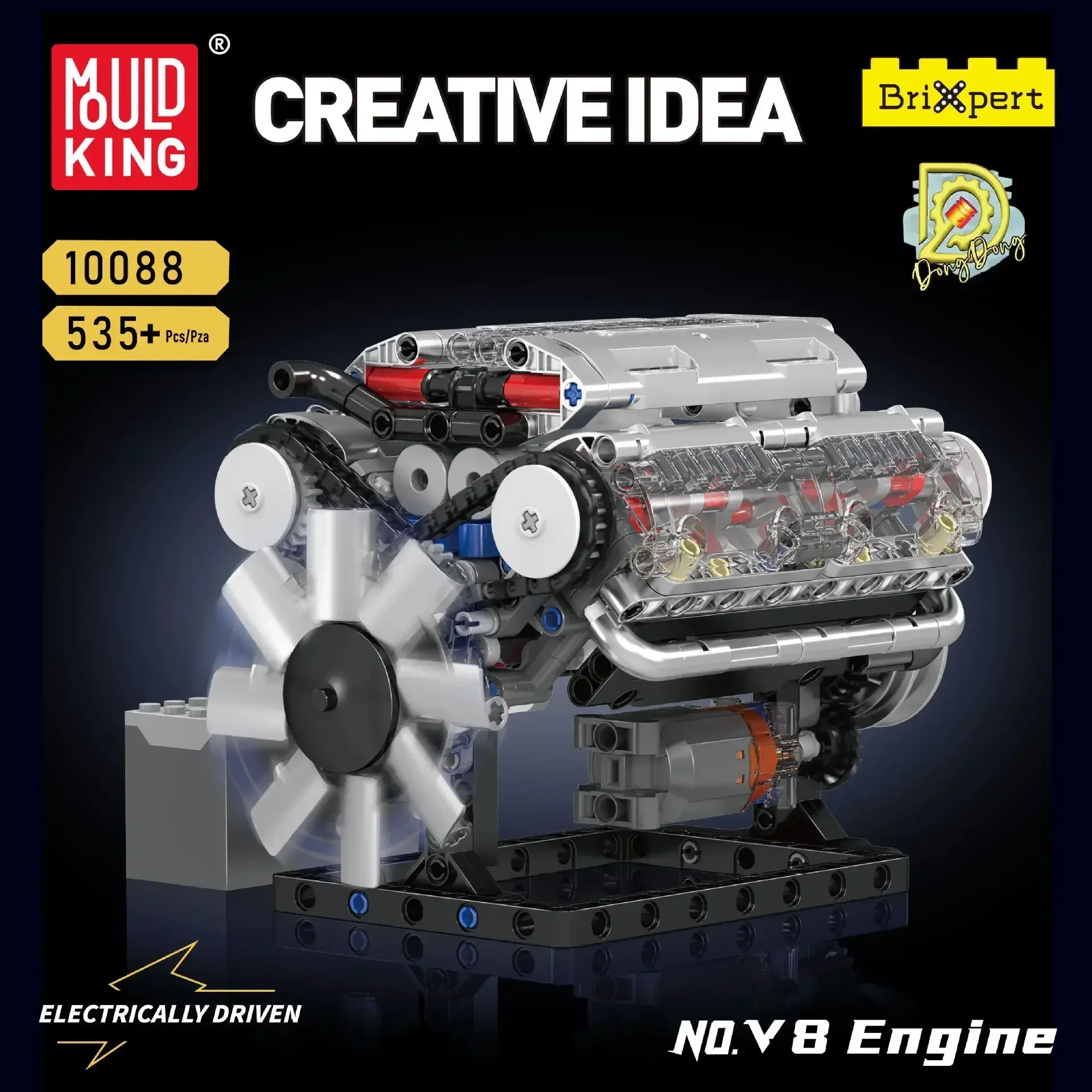 Zestawy klocków konstrukcyjnyc – Model Kit V8 Engine recenzja i cena