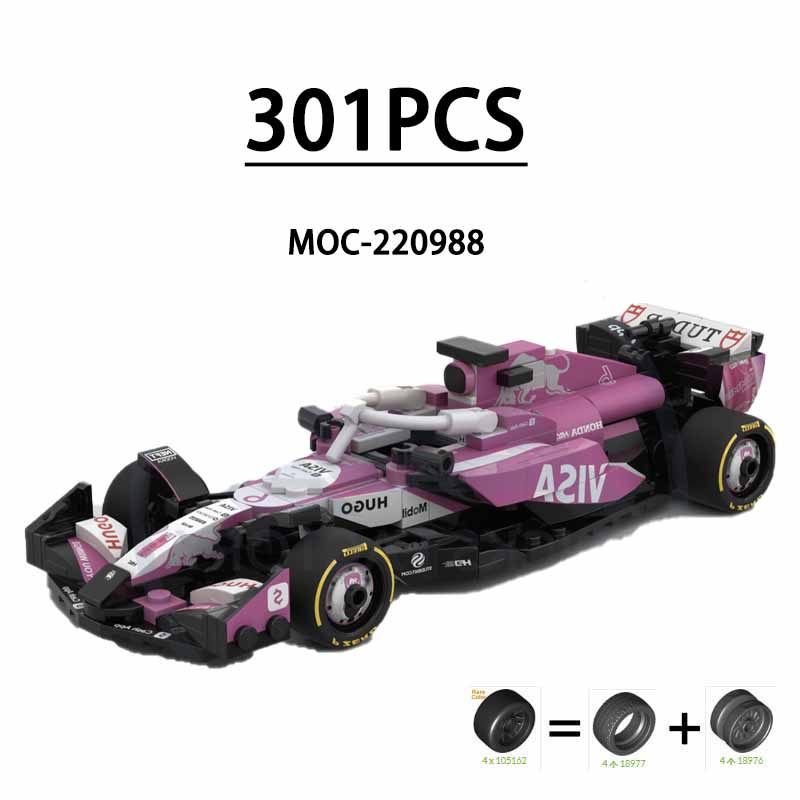 MOC-220988 Klocki Konstrukcyjn – Model Kit F1 recenzja i cena