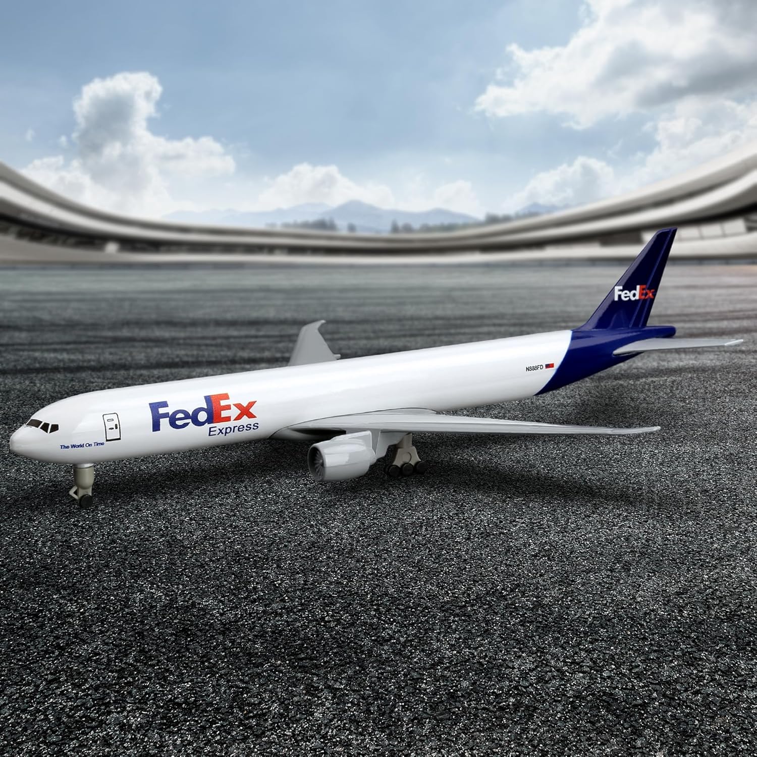 Zestaw modelu samolotu Fedex B – Model Kit Planes recenzja i cena
