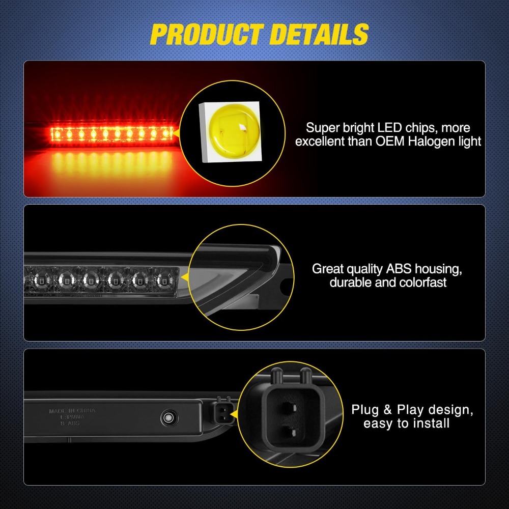 Światło Stop LED Nilight, komp – Model Kit Jeep recenzja i cena