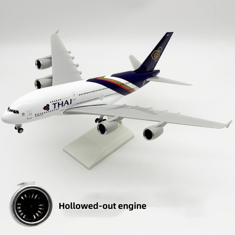 Model samolotu tajskiego A380  – Model Kit Planes recenzja i cena