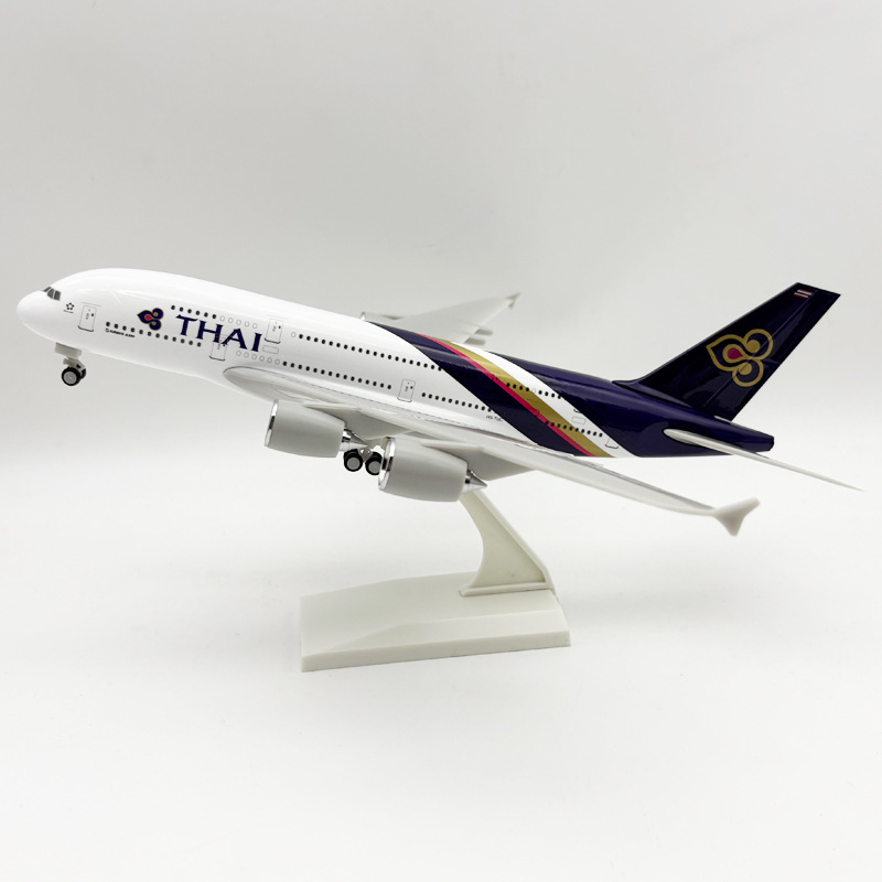 Model samolotu tajskiego A380  – Model Kit Planes recenzja i cena