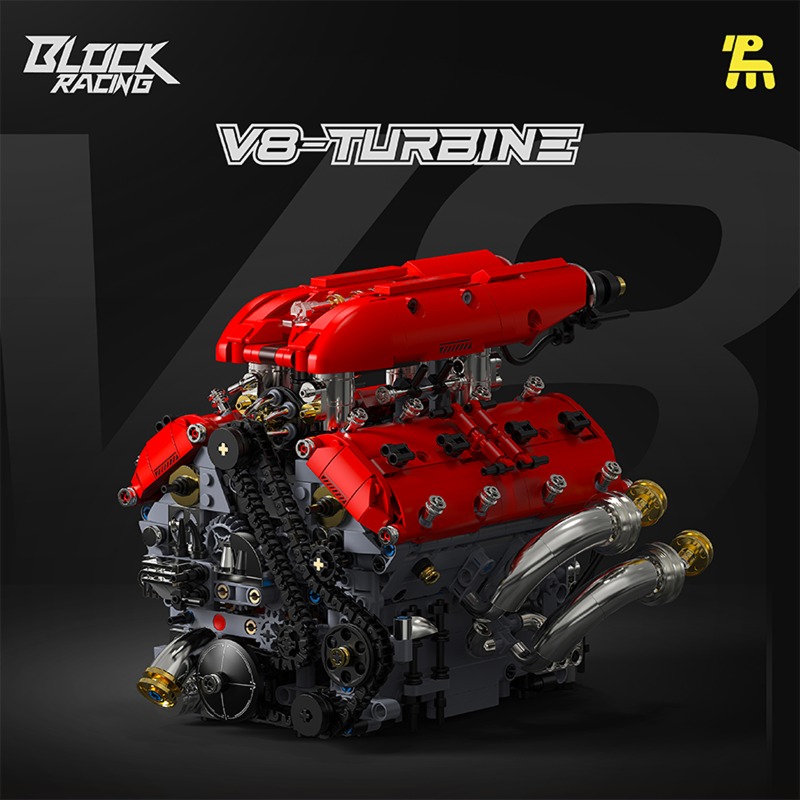 T5011 1370 elementów Symulacja – Model Kit V8 Engine recenzja i cena