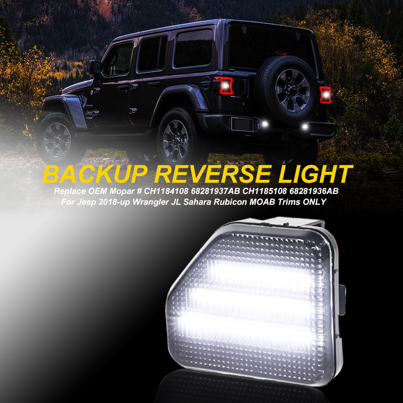 Białe światło odblaskowe LED i – Model Kit Jeep recenzja i cena