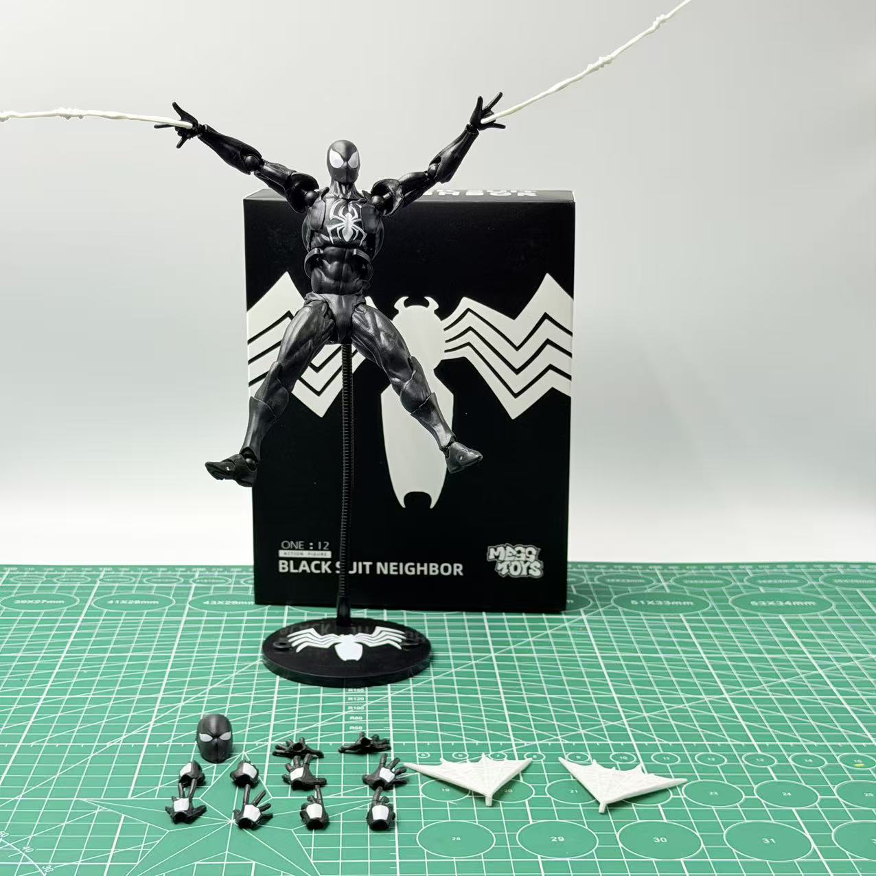 Figurka akcji Bandai Symbiote  – Model Kit Spiderman recenzja i cena