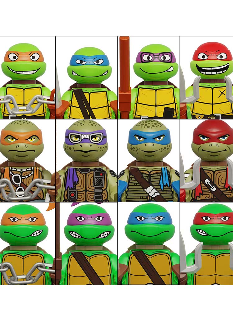 4 SZT. 8 SZT. Figurki Akcji Mi – Model Kit Ninja recenzja i cena