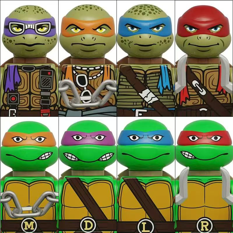 4 SZT. 8 SZT. Figurki Akcji Mi – Model Kit Ninja recenzja i cena