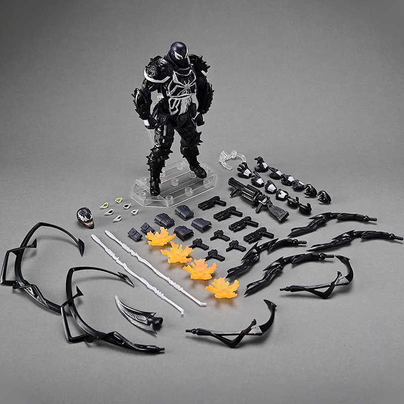 Agent Venom figurka Kaiyodo Re – Model Kit Spiderman recenzja i cena