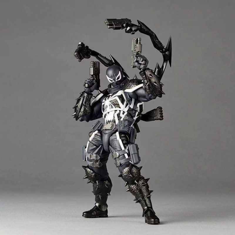 Agent Venom figurka Kaiyodo Re – Model Kit Spiderman recenzja i cena