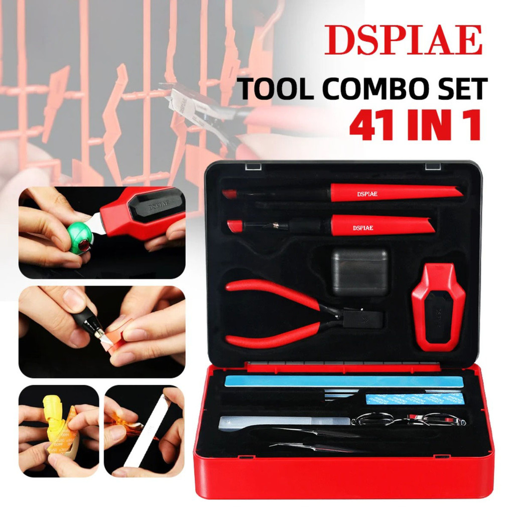Zestaw narzędzi DSPIAE TC-S01  – Model Kit Tweezers recenzja i cena