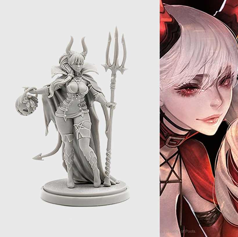 Modelarski zestaw żywiczny KIN – Model Kit Kotobukiya recenzja i cena