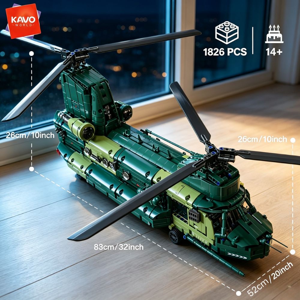 KAVOWORLD 1826 elementów 81 cm – Model Kit In Era recenzja i cena